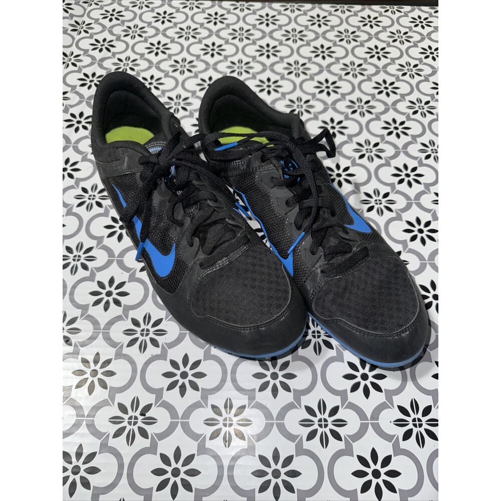 Nike Rival MD Mens Racing Track Shoes No Spikes Sz 11.5 Black Blue